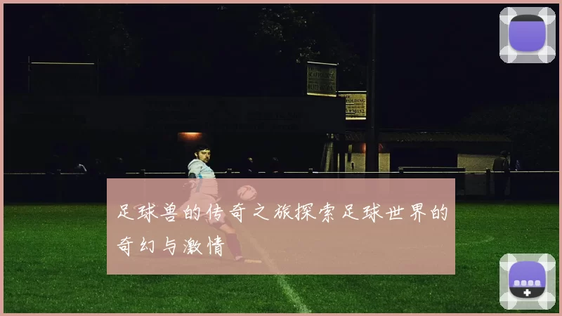 足球兽的传奇之旅探索足球世界的奇幻与激情